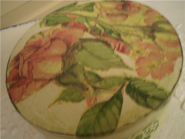 decoupage kutija